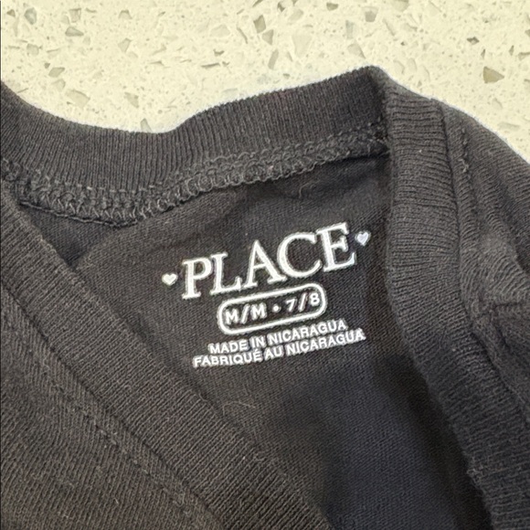 The Children's Place Black Birthday Girl and Cat & Jack flare leggings size 7 - Picture 4 of 6